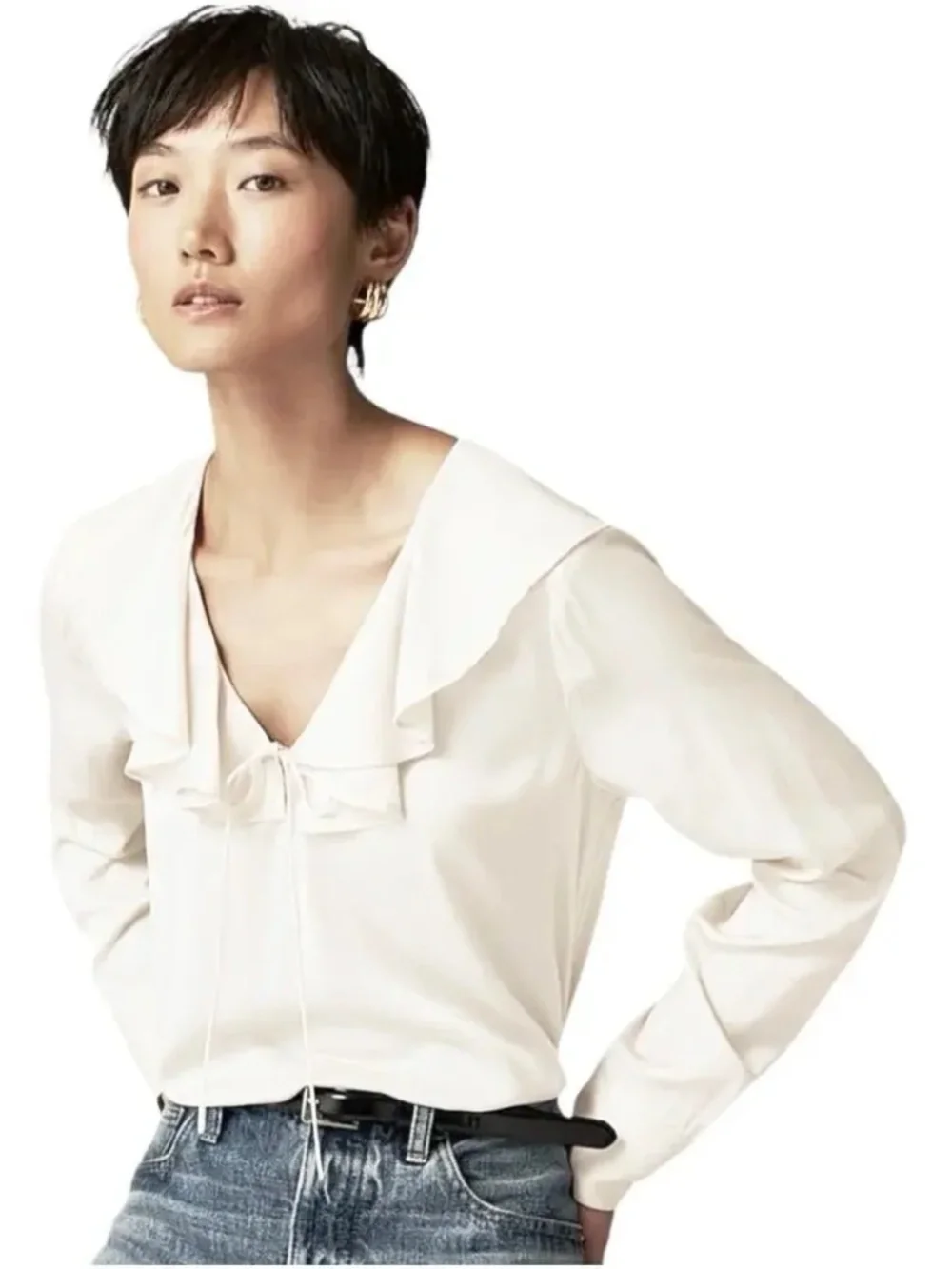 J.CREW Medium Goldie Top